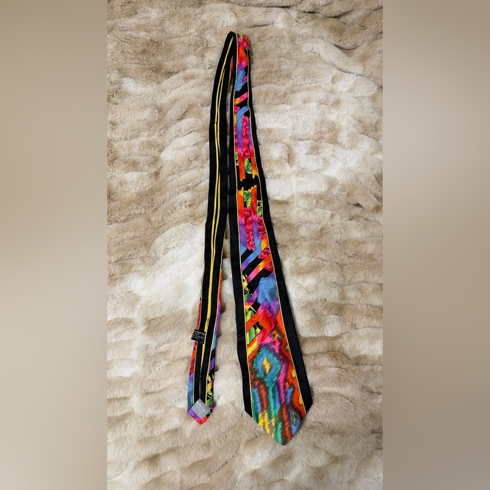 Vibrant Multicolor Designer Tie